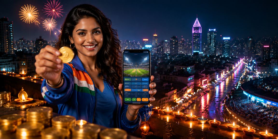 Cricket betting during Diwali festival in Mumbai